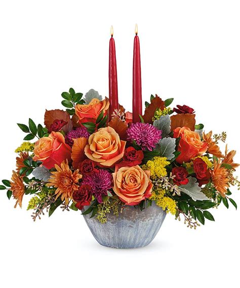 Harvest Jewels Centerpiece | Pueblo (CO) Fall & Autumnal Flowers ...