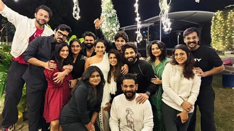 Christmas 2023: Allu Arjun enjoys 'fun night with cousins' Ram Charan, Varun Tej and others; see ...