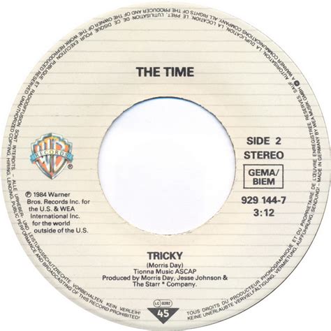 The Time - Jungle Love (7"si 1984) - Het Plaathuis