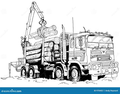 Logging Truck Stock Photography - Image: 970402