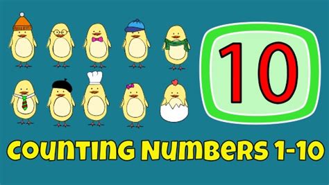 Numbers 1-10 Lesson - The Singing Walrus