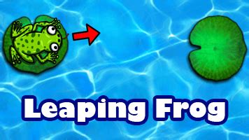 Leaping Frog | Play Leaping Frog on PrimaryGames