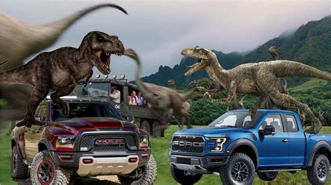 Duel Of The Dinos: Ford F-150 Raptor Vs Ram TRX Concept - Gallery | Top ...