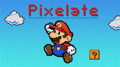 Pixelate - Multi Purpose Pixelation Photoshop Plugin