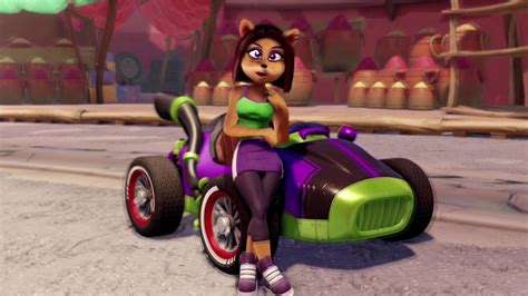 Crash Team Racing Nitro Fueled: Meet the Nitro Squad (aka Trophy Girls) - YouTube