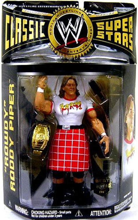 WWE Wrestling Classic Superstars Exclusives Rowdy Roddy Piper Exclusive Action Figure Jakks ...