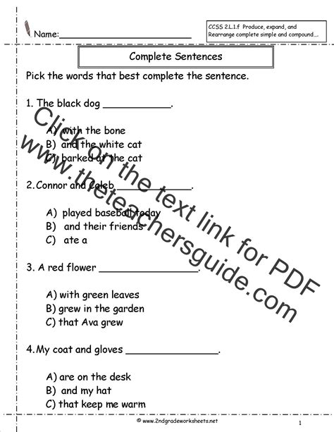 Fragment Sentence Worksheet | ABITLIKETHIS