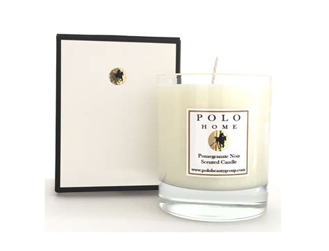 Pomegranate Noir Scented Candle | POLO BEAUTY GROUP