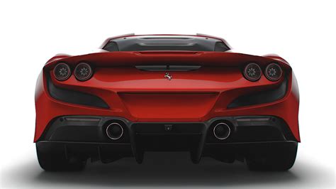 Ferrari F8 Tributo 2023 3D model | CGTrader