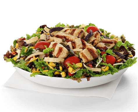 Chick-fil-A Spicy Southwest Salad with Grilled Nuggets Nutrition Facts