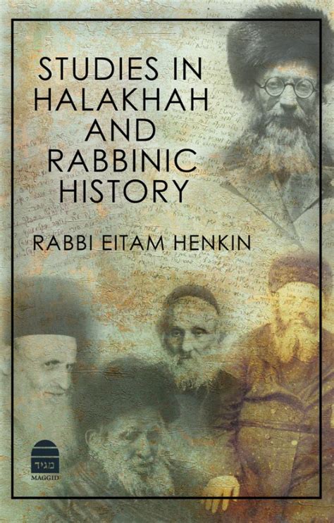 REVIEW: Studies in Halakhah and Rabbinic History – Tradition Online