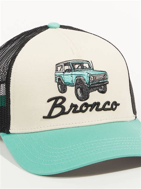 Bronco Trucker Hat in Blue & Navy | Altar'd State