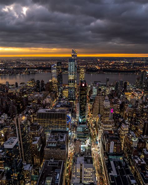 New York City at Sunset | From the Empire State Building … | Flickr