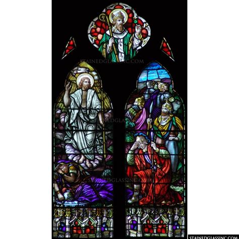 "Stunning Resurrection" Religious Stained Glass Window