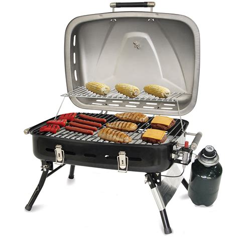 UniFlame Stainless Steel Portable Outdoor Barbecue Gas Grill