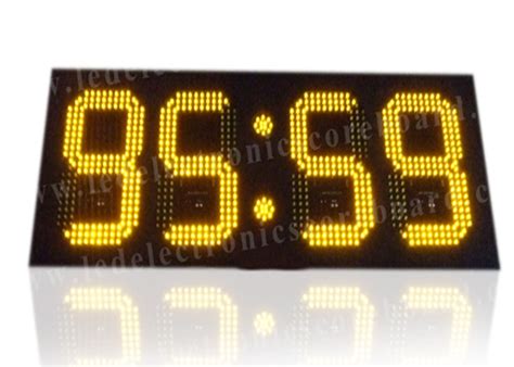 Indoor Countdown Timer Large Display , Digital Wall Clock With ...