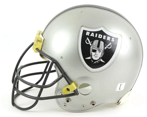 Lot Detail - 1980's-90's Los Angeles Raiders Helmet (MEARS LOA)