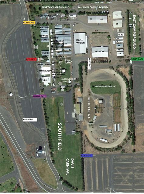 Map of Fairgrounds