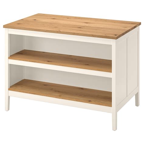 TORNVIKEN Kitchen island, off-white, oak. Shop IKEA.ca - IKEA