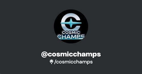 cosmicchamps | Instagram, Facebook, Twitch | Linktree