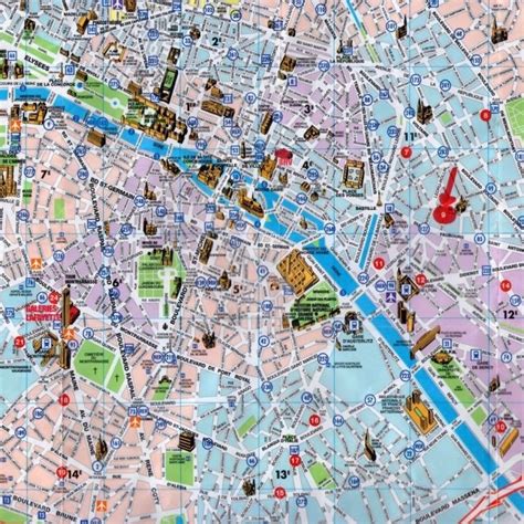 Paris Maps Printable Use Our Paris Interactive Free Printable ...