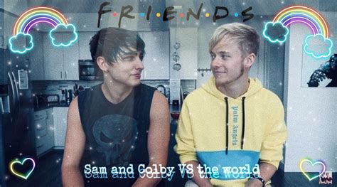 "Were just friends".... | Sam and colby, Colby brock, Just friends