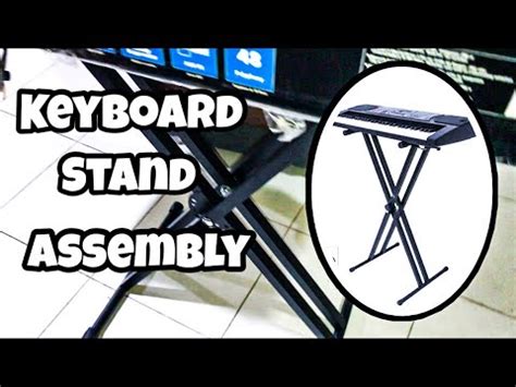 Keyboard stand assembly guide 2021 - YouTube