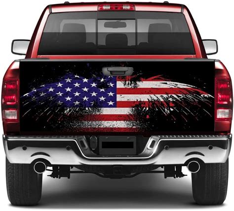 Eagle American Flag Truck Bed Decals sold by Gretchen Rubin | SKU ...