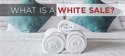 January White Sale: What Is White Sales?