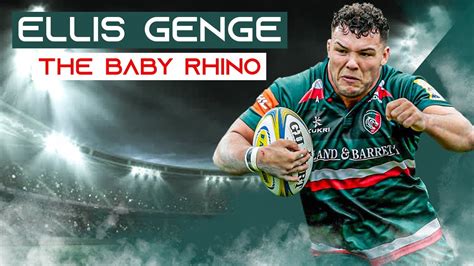 A Baby Rhino With A Rugby Ball | Ellis Genge Powerful Runs, Aggressive ...