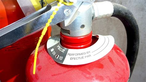 Metal Fire Extinguisher Inspection Tags - Fire Choices