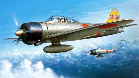 Japan, World War II, Zero, Mitsubishi, Airplane, Military, Military Aircraft, Aircraft, Japanese ...