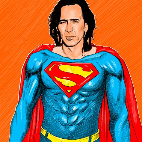 Nicolas Cage Superman by bennyby677 on DeviantArt