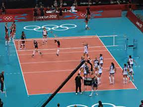Olympic volleyball at Earls Court © Nick Smith cc-by-sa/2.0 :: Geograph Britain and Ireland