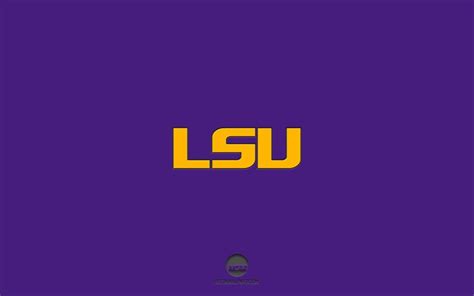 Download wallpapers LSU Tigers, purple background, American football ...