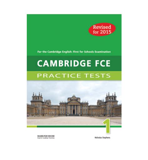 Cambridge FCE 1 Practice Tests Student’s Book