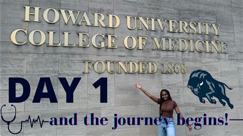 FIRST DAY OF MEDICAL SCHOOL!!! (an HONEST vlog) | Howard University ...