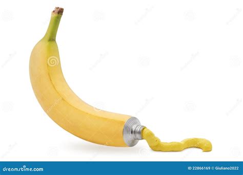 Banana Yellow stock image. Image of skin, oilpaint, peel - 22866169