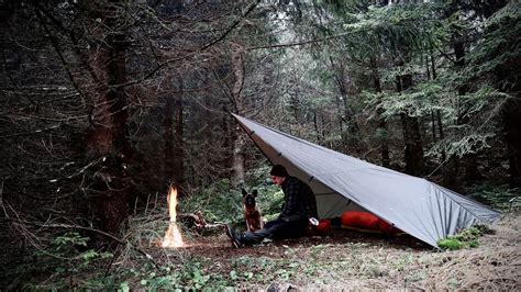 2 DAY WINTER SUBZERO OVERNIGHT - Diamond Tarp Survival Shelter, Cold ...