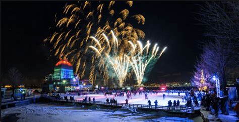 This is the last weekend to watch free winter fireworks in Old Montreal ...