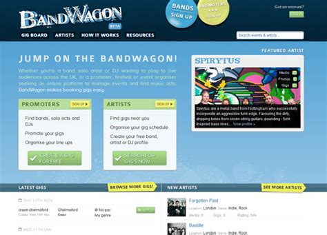 BandWagon on Behance