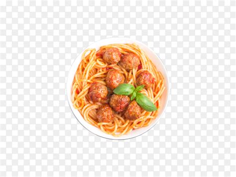 Spaghetti with meatballs isolated on transparent background PNG - Similar PNG