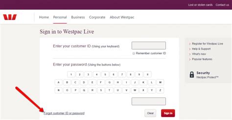 Westpac Online Banking Login - CC Bank