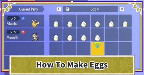 Pokemon Scarlet and Violet | Egg Hatching & Power Guide | How To Make Eggs | Pokemon SV - GameWith