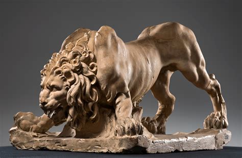 Gian Lorenzo Bernini (Italian, Naples 1598-1680 Rome), Model for the Lion on the Four Rivers ...