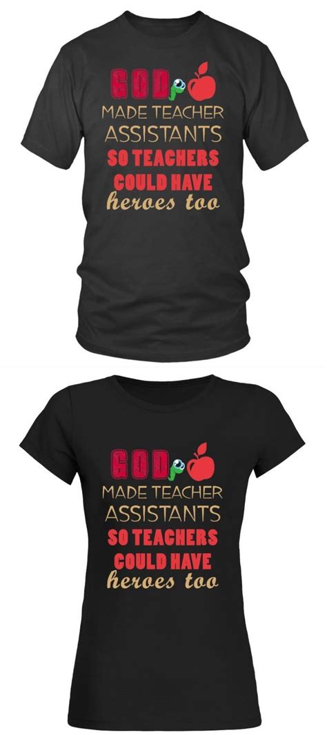 Education t shirt design god made teacher assistants physical education ...