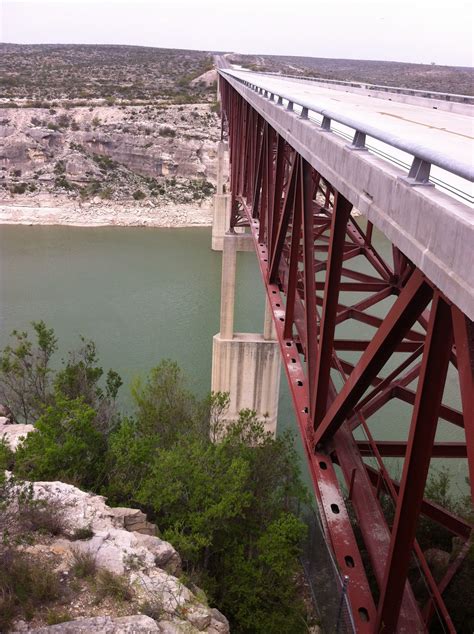 Pecos River Bridge, Amistad National Recreation Area, near Del Rio ...