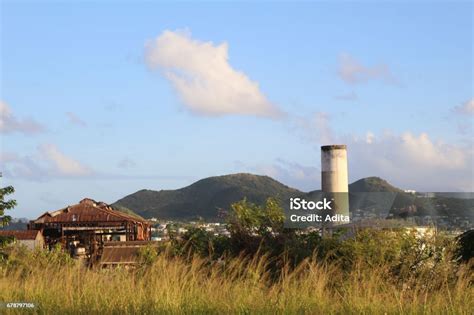 Old Sugar Cane Mill Stock Photo - Download Image Now - Basseterre ...