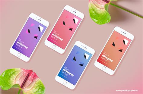 Free Elegant iPhone Mockup For UI PresentationGraphic Google – Tasty ...