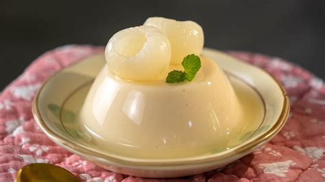 Longan Soymilk Pudding - My Lovely Recipes